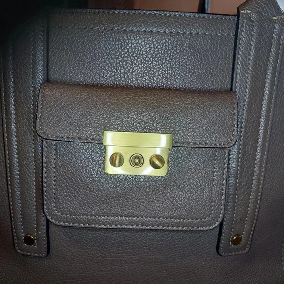 3.1 Phillip Lim for Target Tote Faux Leather Taupe Bag - Picture 16 of 16